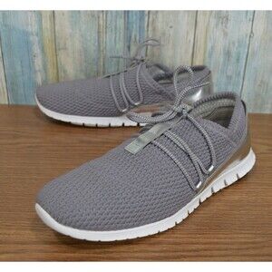 Cole Haan ZeroGrand Knit Lightweight Sneakers Grey Silver Women's Size 9.5